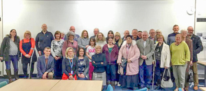 Group photo - attendees at North East Vasculitis Support Meeting