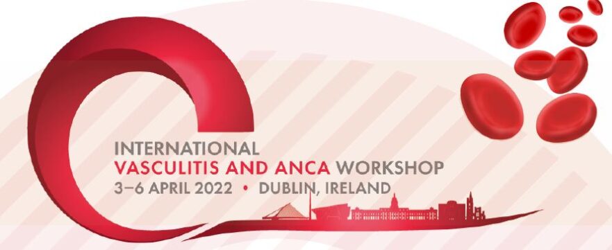 Logo for Vasculitis and Anca Workshop in Dublin 2+3 April 2022