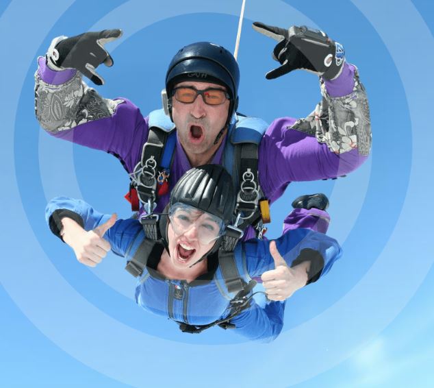 Picture of Skydivers