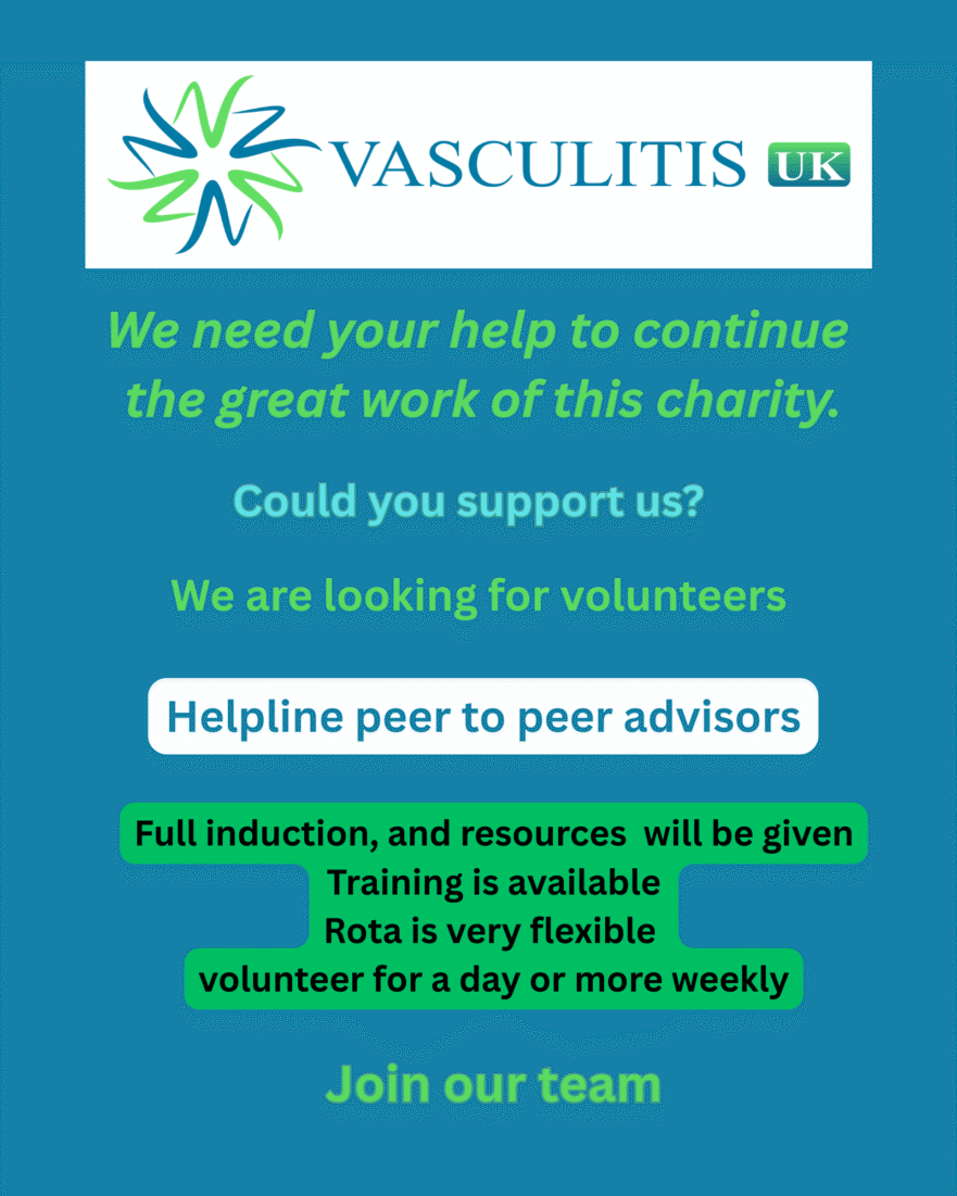 VUK needs Helpline helpers